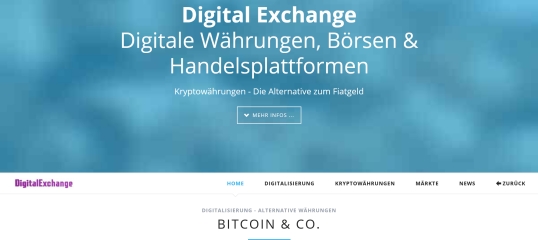 Digitalexchange.de > Kryptow&auml;hrungen Bitcoin & Co